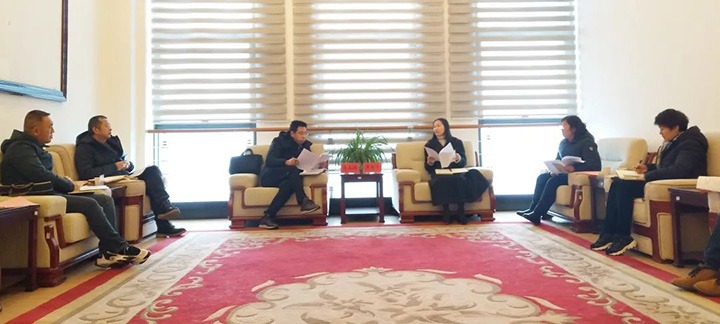 国度税务总局昆明高新技术产业开发区税务局一行到云煤（HB火博·(Home)）集团调研领导