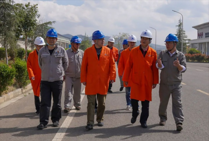 集团出产经营第五督导组到前锋化工公司发展2022年常态化出产经营督导工作