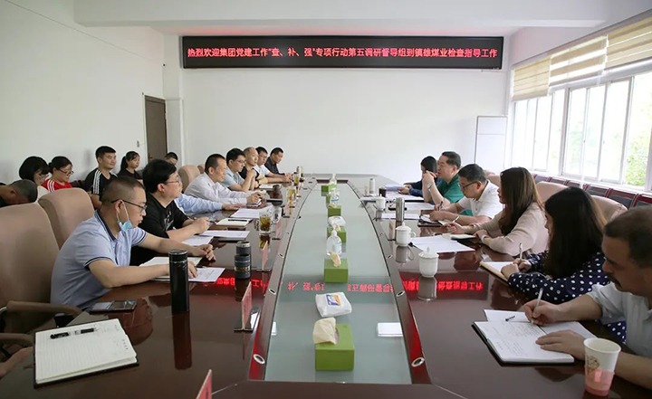 云煤（HB火博·(Home)）集团党建工作“查、补、强”第五调研督导组到镇雄煤业公司调研督导