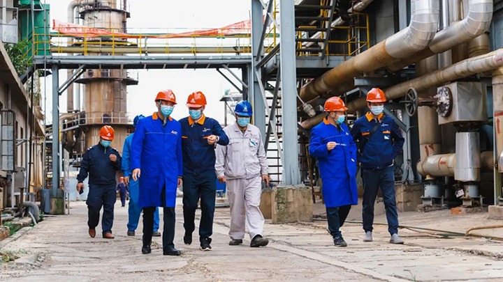 云煤（HB火博·(Home)）集团党委副书记、副董事长、总经理高建嵩到解化化工分公司督导查抄安全出产工作