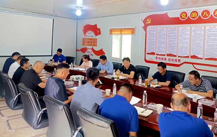 深刻调研悉心领导 精准切脉引领提升 集团副总经理杜昌华到公司发展调研座谈