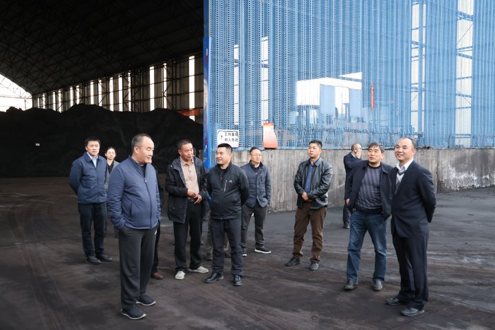 云南省煤炭买卖中心、能投物流公司到后所煤矿公司互换座谈