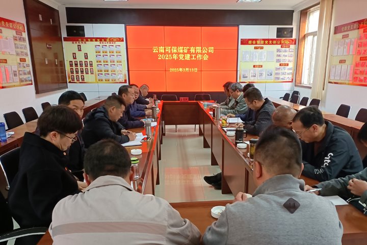 可保煤矿公司党委召开2025年党建工作会