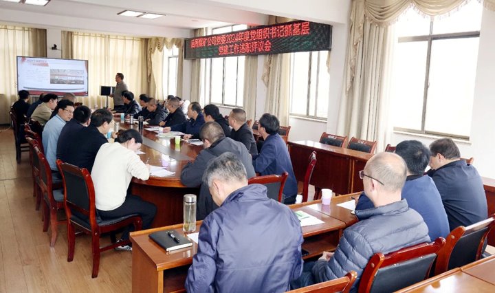 以“述”亮绩，以“评”促干│后所煤矿公司党委召开2024年度党组织书记抓基层党建工作述职评议查核会